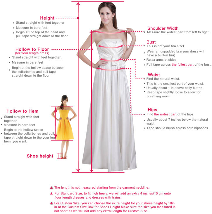 how to meausure dress for prom dress and wedding dress