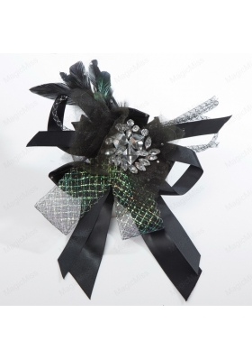 Luxirious Lace Feather and Rhinestone Fascinators For 2015