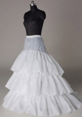 Beautiful Hot Selling Organza Floor-length Wedding Petticoat