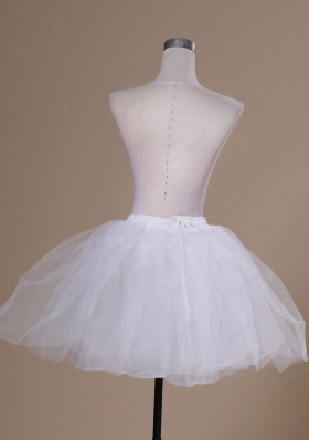 Simple Tulle Mini Length Prom Petticoat