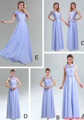 2015 Modest Belt Empire Dama Dress in Lavender