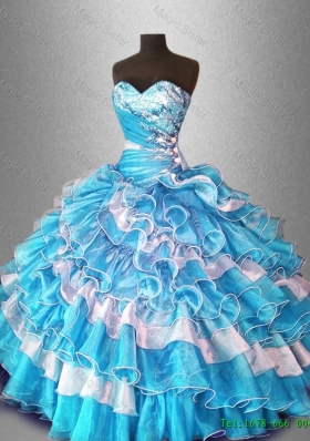 Ball Gown Popular Sweet 16 Dresses with Beading and Ruffles for 2016