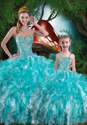 Hot Sale Sweetheart Princesita Dress with Beading and Ruffles for Summer