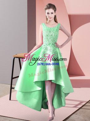 Customized Sleeveless Lace Zipper Wedding Guest Dresses