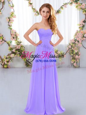 Exquisite Sleeveless Ruching Lace Up Quinceanera Court Dresses