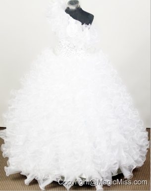 Gorgeous Little Girl Pageant Dresses With Ruffles and Beading