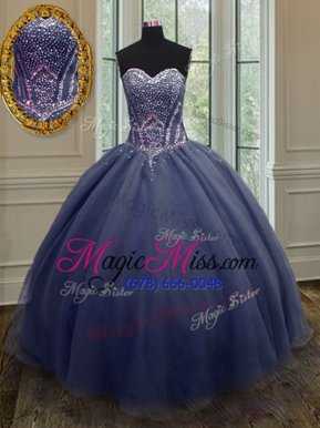 Best Sleeveless Beading and Ruching Lace Up Quince Ball Gowns