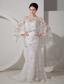 Romantic Mermaid Sweetheart Court Train Lace Wedding Dress