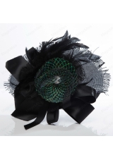 2015 Modest Beading Lace and Feather Fascinators