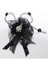 2015 New Arrival Fascinators with Beading Imitation Pearls and Rhinestone