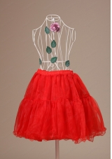 Mini Length Hot Selling 2013 Red Petticoat