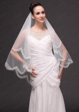 Tow-tier Tulle Wedding Veil On Sale