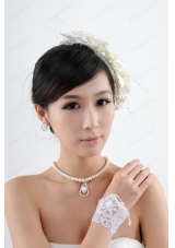 Unique Alloy Wedding Jewelry Set with Necklace and Earings