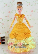 New Fashion  Dress Tulle Taffeta Gown for Barbie Doll