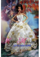 Lace Sweet White Princess Dress For Barbie Doll Dress