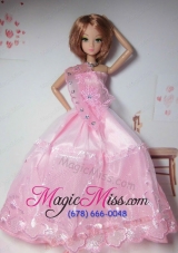 New Arrival Red Dress with Tulle Made to Fit the Barbie Doll