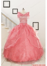 Pretty Beaded Ball Gown Sweetheart Quinceanera Dresses