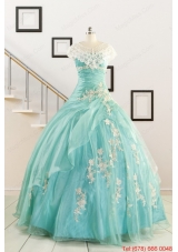 Ball Gown Sweetheart Cheap Quinceanera Dresses with Appliques