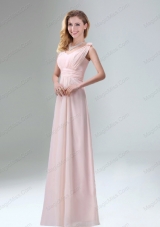 Beautiful Chiffon Prom Dresses in Light Pink for 2015
