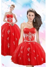 New Style Quinceanera Dresses with Appliques for 2015