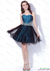 Multi Color Sweetheart Sequined and Ruffled Prom Dresses for 2015