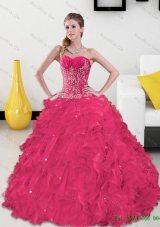 Plus Size Quinceanera Dresses with Appliques and Ruffles