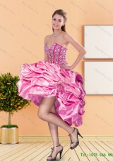 Pretty Sweetheart Beading and Pick Ups Quinceanera Dresses for 2015 Spring