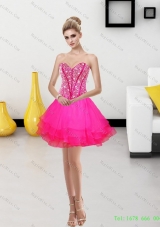 2015 New Style A Line Sweetheart Prom Dress with Beading