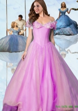 2015 Off the Shoulder Luxurious Cinderella Quinceanera Dresses for Party