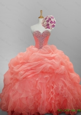 Custom Make Ball Gown Sweetheart Quinceanera Dresses for 2015 for Fall