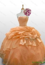 In Stock Quinceanera Dresses with Paillette and Ruffled Layers for Winter
