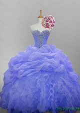 In Stock Sweetheart Quinceanera Dresses with Beading and Ruffled Layers for Winter