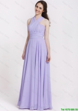 2016 Summer Beautiful Ruching Lavender Prom Dresses in Lavender