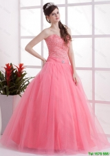 Perfect New Arrivals A Line Sweetheart Prom Dresses in Watermelon