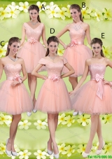 Suitable A Line Hand Made Flowers Prom Dresses with Appliques