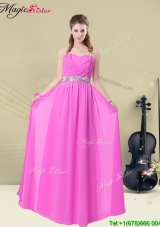 Gorgeous Empire Sweetheart Bridesmaid Dresses with Ruching and Belt