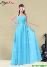Gorgeous Sweetheart Empire Bridesmaid Dresses with Belt
