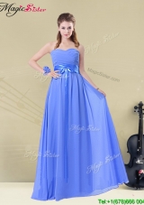Hot Sale Sweetheart Prom Dresses with Ruching and Belt