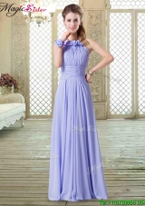 Sweet Empire Halter Top Prom Dresses in Lavender