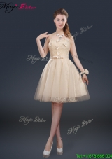 Cheap Strapless Prom Dresses with Appliques and Belt