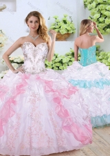 Pretty Sweetheart Quinceanera Dresses with Beading and Pick Ups