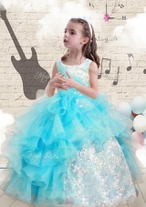 Fashionable Appliques and RufflesMini Quinceanera Dresses For 2016