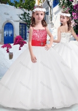 Wonderful Ball Gown Spaghetti Straps Mini Quinceanera Dresses with Beading