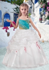 Beautiful Spaghetti Straps Mini Quinceanera Dresses with Appliques and Bubles