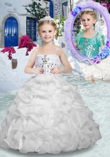 Lovely Spaghetti Straps Mini Quinceanera Dresses with Beading and Ruffles