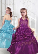Top Selling Halter Top Mini Quinceanera Dresses with Appliques and Bubles