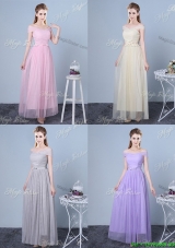 2017 New Style Elegant Ruched Dama Dresses