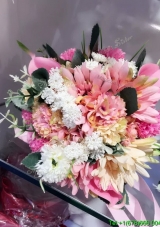 Perfect Spring Wedding Bouquet in Multi Color
