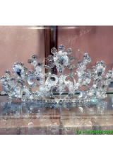 Classical Tiaras with Rhinestone with Imitation Pearls