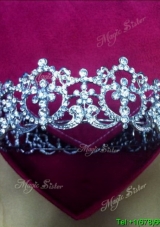 Perfect 2017 Silver Tiaras with Beading